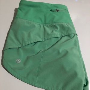 Lululemon. Speed shorts size 4.